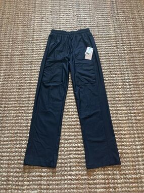Mark's L'Équipeur Black Cargo Pants with Patch Pockets size small NWT